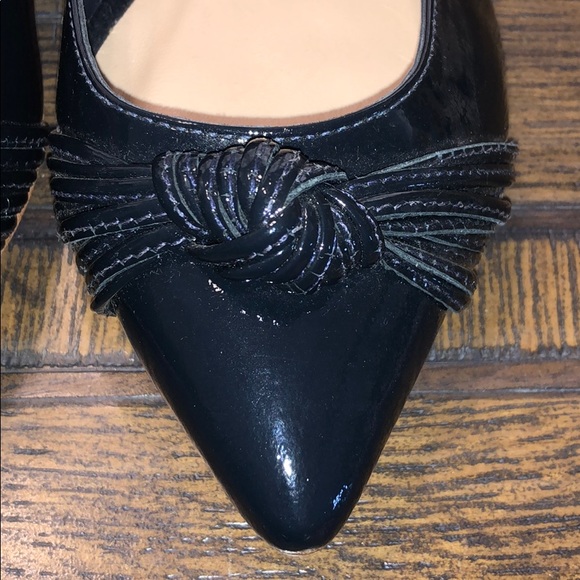 Loeffler Randall Willow Blue Patent Leather Flats - Picture 12 of 16